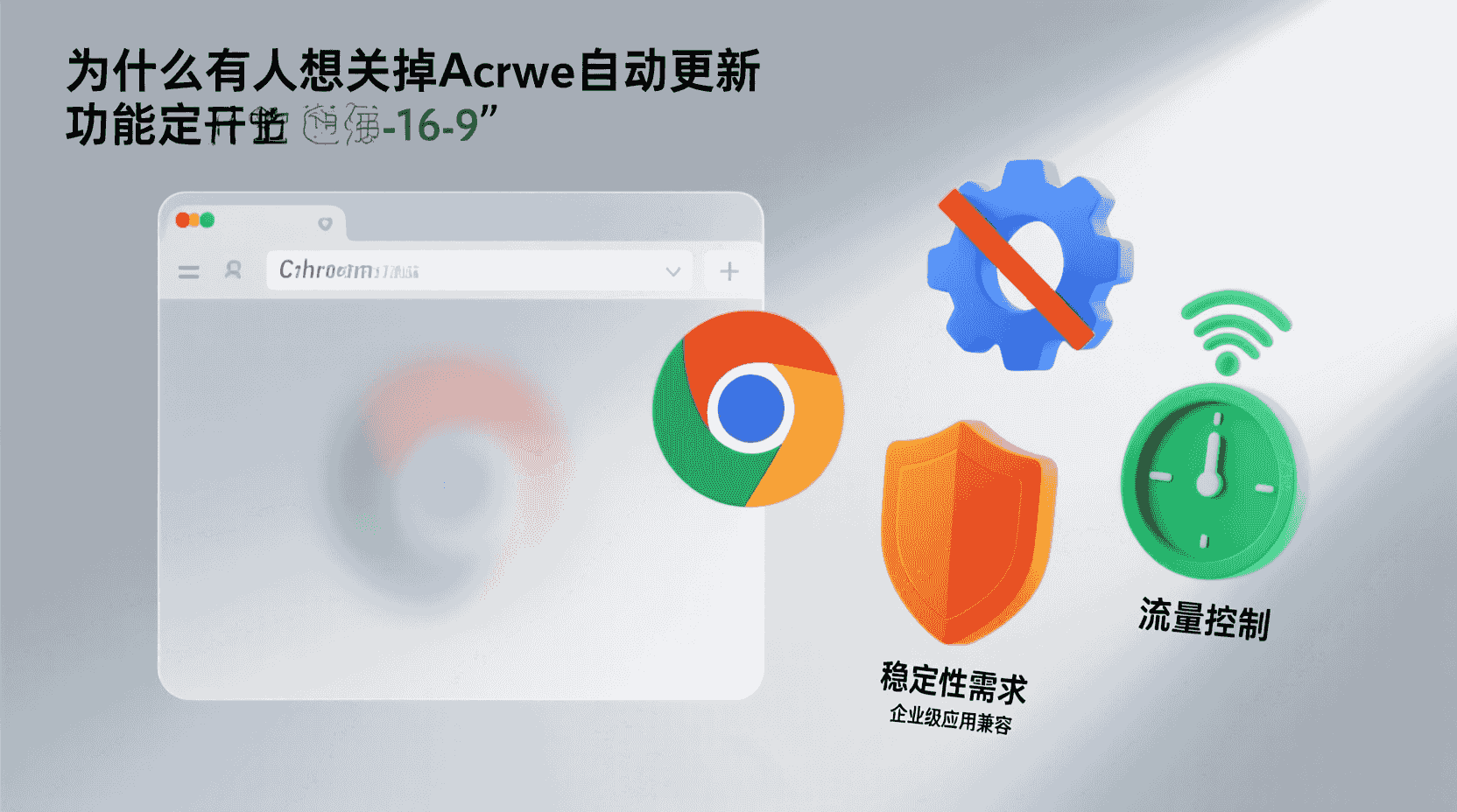 功能定位：为什么有人想关掉 Chrome 自动更新