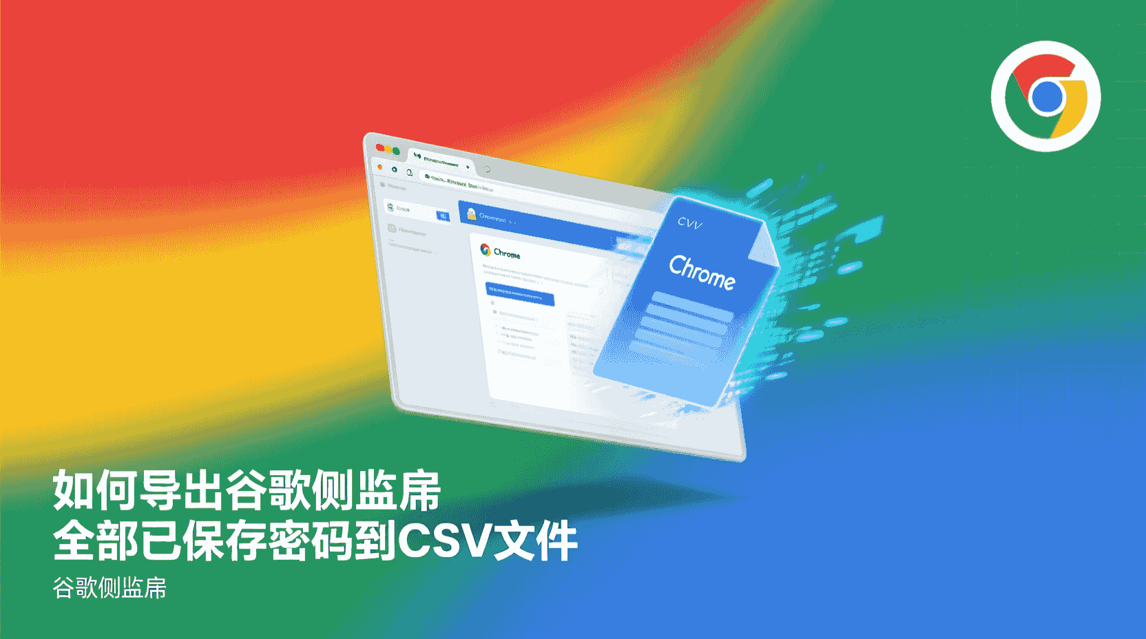 如何导出谷歌浏览器全部已保存密码, 谷歌浏览器密码导出CSV步骤, 谷歌浏览器保存的密码怎么备份, 导出浏览器密码权限不足解决方案, 更换电脑谷歌浏览器密码迁移方法, Chrome密码导出功能是否安全, 谷歌浏览器密码管理器数据备份